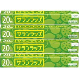 Set of 4: Saran Wrap 11.8 x 65.6 ft (30 x 20 m)