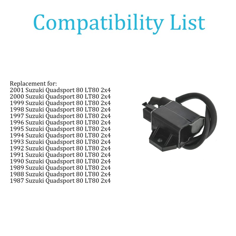 labwork Ignitione Coil CDI Assembly Replacement for Suzuki LT80 LT