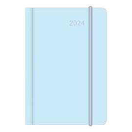 TRANSLUCENT 2024 - Diary - Book Calendar - Pocket Calendar - 8 x 11.5: Mini Flexi Diary EarthLine