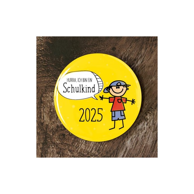 Button Badge School Children Gift for School Cone for Back