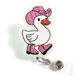 Cowboy Goose Badge Reel, Silly Goose Badge ID Holder, Western Goose Badge Reel, Goose Badge ID Holder, Funny Nurse Badges, Cowgirl Badge Reel, LD Nurse, NICU Gift