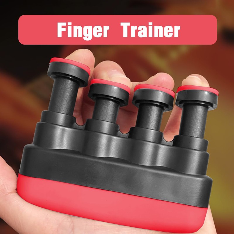KSJEHW Finger Exerciser Tool, Guitar Trainer, Hand Trainer for Guitar