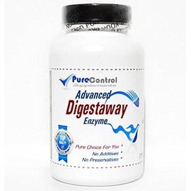 Advanced Digestaway Enzyme // 180 Capsules // Pure // by PureControl Supplements.