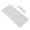 78 Keys Ultra Thin Mini USB Wired Keyboard for Desktop