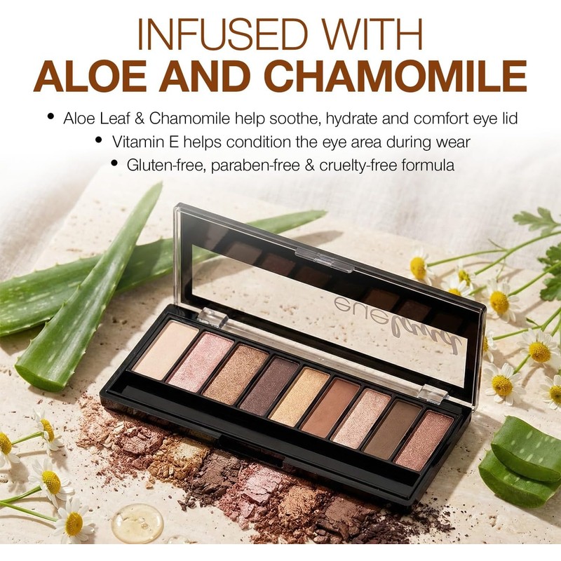 Palladio Eyeland Vibes Paleta de Sombras de Ojos 10 Tonos