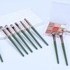 Makeup Brushes Tool Kit 14PCS Green Professional Makeup Brush Set