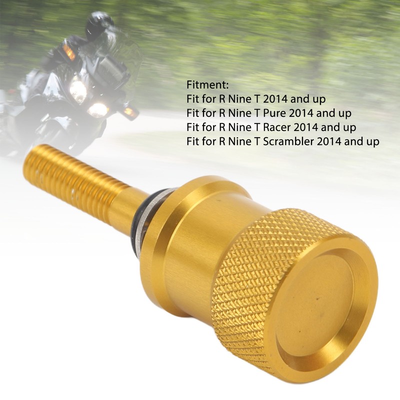 Motorcycle Rear Seat Bolt Secure Aluminum Alloy High Strength Quick