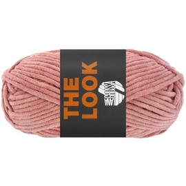 LANA GROSSA The Look Velvety Soft and Sturdy Chenille Yarn Hand Knitting Yarn Made of 100% Polyester 100 g Wool for Knitting and Crocheting 120 m Yarn
