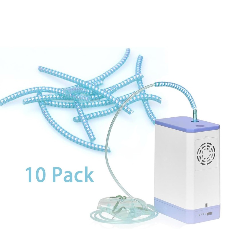 10 Pack Oxygen Tubing Accessories Oxygen Tube Support Crimp Straightener