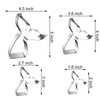 Mermaid Whale Fish Tail Cookie Cutters Shapes Set Assorted Sizes