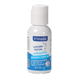RT MAGIQUE | Loción Aclarante 2 piezas | Aclarador de piel | Despigmentante facial con Ácido Láctico y Glicólico | Uso Nocturno | Quita manchas para p