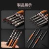 ZeniMart Gel Nail Brush Set Gel Nail Brush Gel Nail