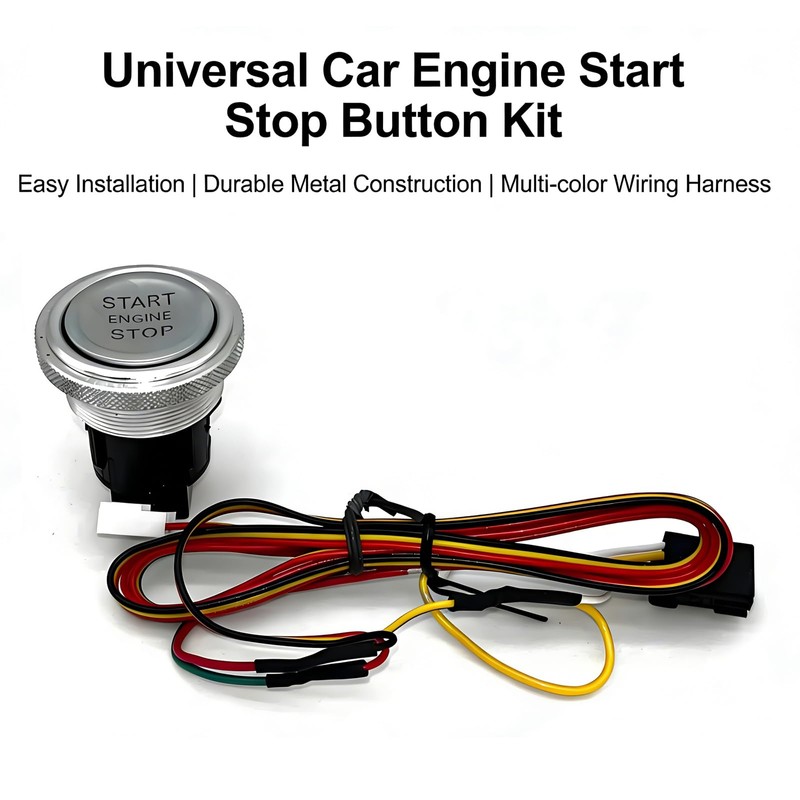 Universal 12V Car Engine Start Stop Push Button Switch with