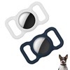 2 Pack Dog Collar Holders, Pet Cat Silicone Case, Anti-Lost