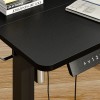 VECELO Electric Standing Desk Adjustable Height with Metal Bracket Computer