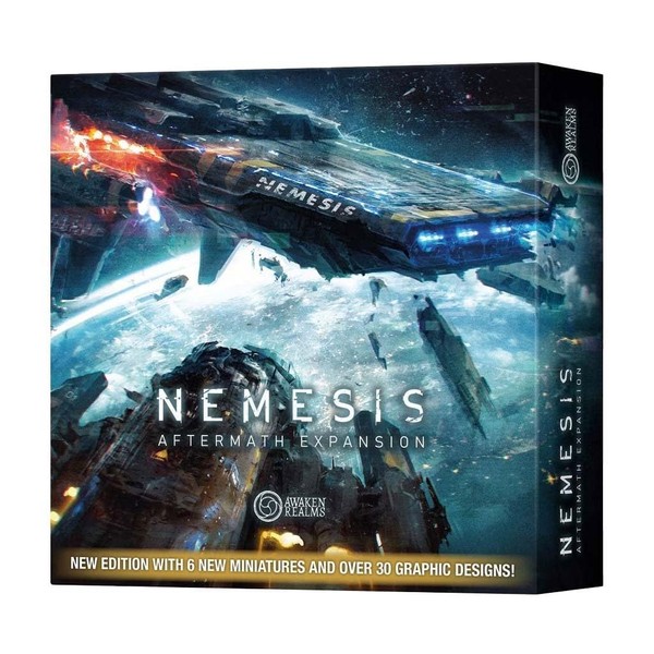 Nemesis Aftermath Board Game - Epilogue Mode Play, 5 New