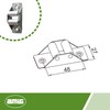Amig - Steel Guide with Aluminium Rollers for Roller Blind