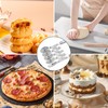 Ruiqas 5 Wheel Stainless Steel Pastry Pizza Cutter Dough Cutter