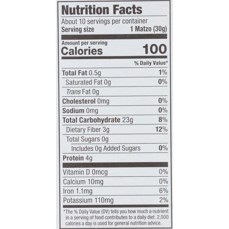 YEHUDA MATZO THIN DAILY WHL WHEAT 10.5 OZ (Pack of