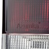 Azumka Fits for Jeep 97-01 XJ Tail Lights - Red/Smoked