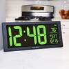AcuRite 75155M 14.5" Large Green LED Digital Clock Inch