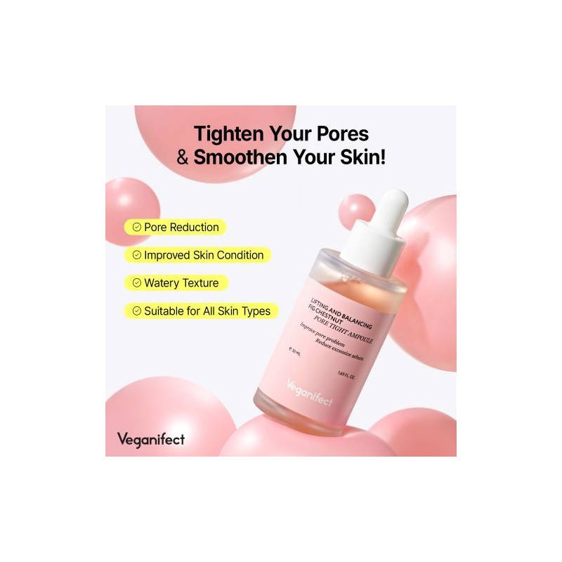 Veganifect [Veganifect]Lifting And Balancing Fig Chestnut Pore Tight Ampoule 50ml