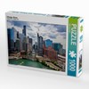 CALVENDO Puzzle Chicago, Illinois 1000 Pieces Laying Size 64 x
