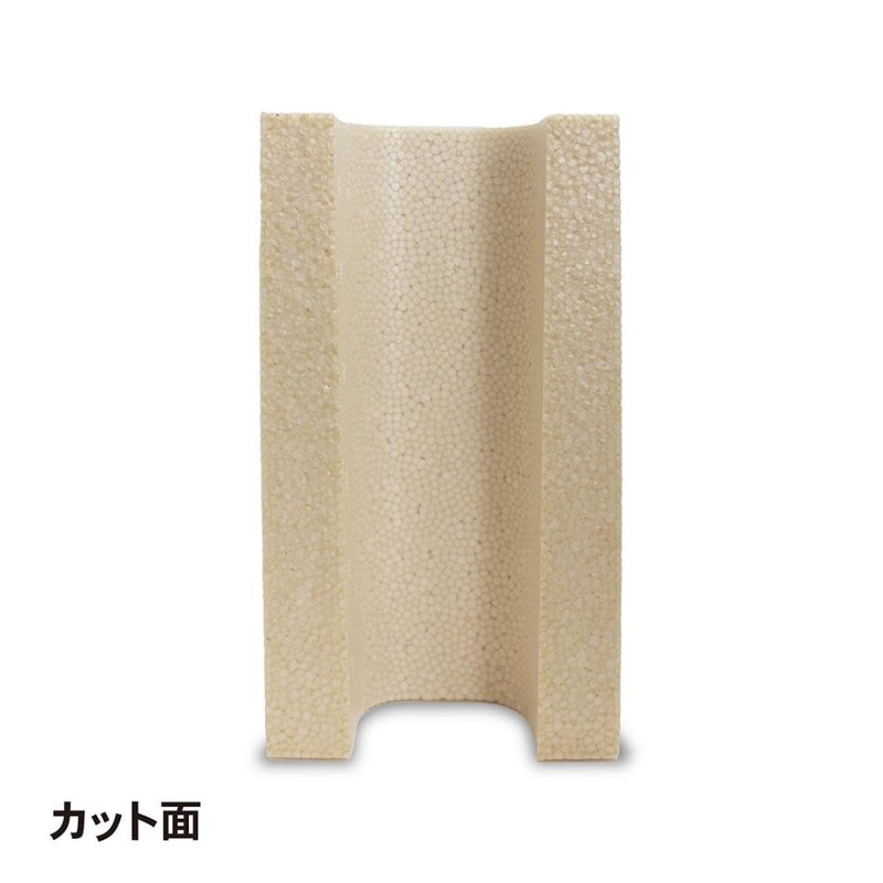 Ishiyama Styrofoam Block Large Vertical Split Lightweight Interior DIY Storage
