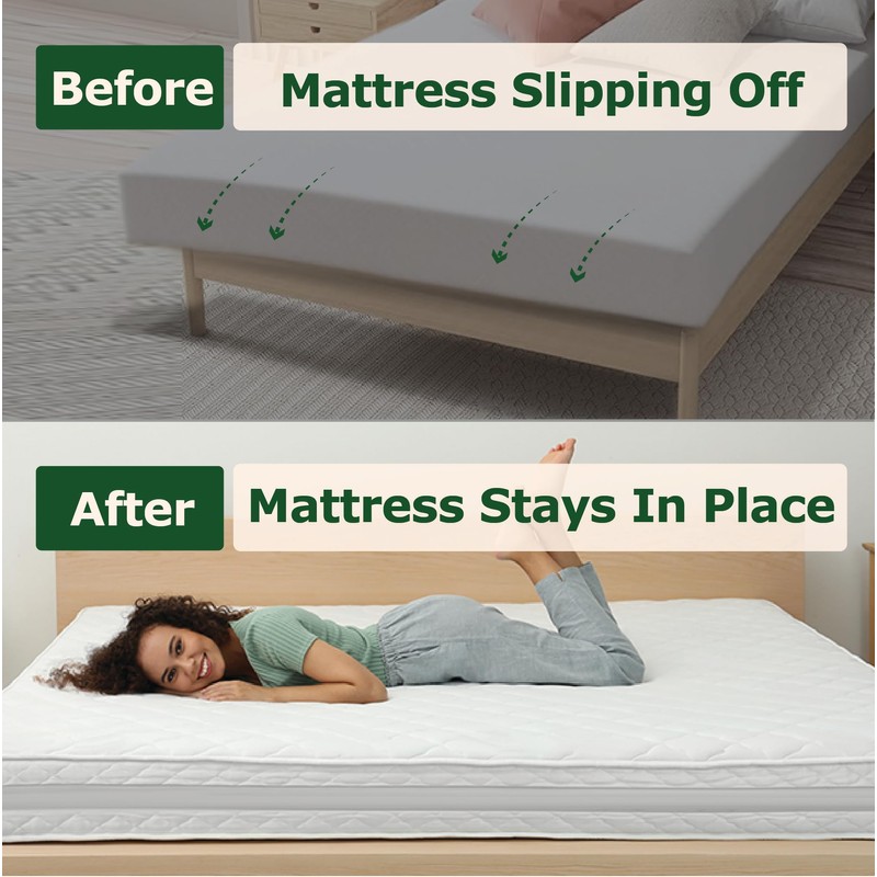 ECOHomes Mattress Slide Stopper Stop Bed from Sliding - Mattress