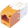 パンドウイット Cat6モジュラージャック オレンジ CJ688TGOR