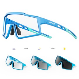 KAPVOE Photochromatic Photochromic Photochromic Children's Sunglasses Youth Baseball Sunglasses Lightweight TR90 Frame UV400 Protection Cycling Glasses for Boys Girls Sports Cycling 09