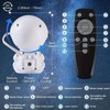 Astronaut Galaxy Light Projector, 1 Count USB Powered 360° Adjustable