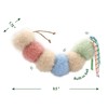 Jumpaws Interactive Natural Catnip Kicker, with Rattle and Ribbon, Bite