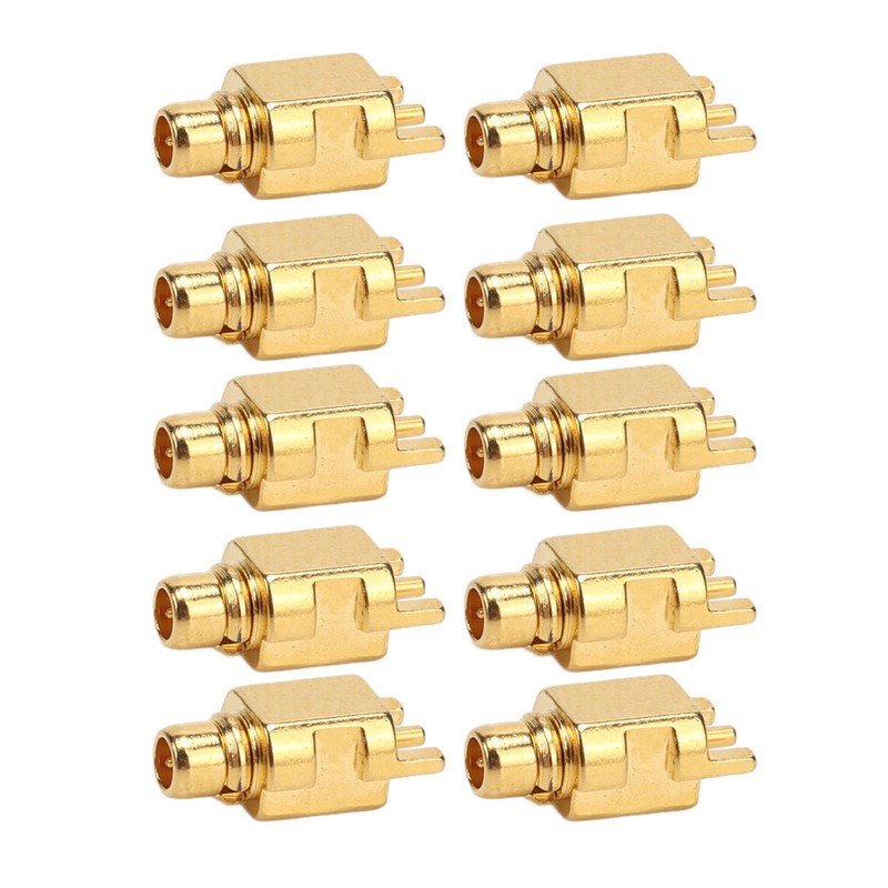 10Pcs MMCX JE Connector Solder 3 Pin for PCB Earphone