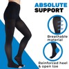 ABSOLUTE SUPPORT Opaque Compression Pantyhose for Women 20-30mmHg - Graduated