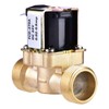 3/4" DC 24V Normally Closed Brass Electric Solenoid Magnetic Valve