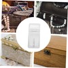 Mipcase 20 Sets Transparent Lock Hinge Clear Gate Lock Hasp