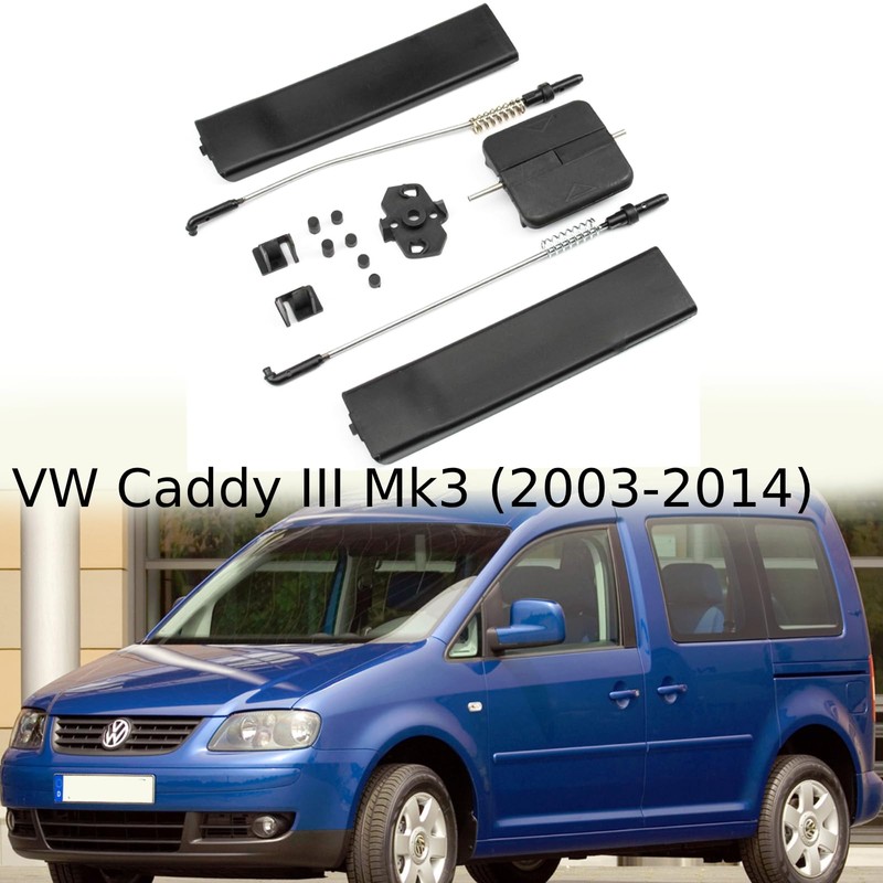Twowinds Repair Side Sliding Window Compatible with VW Caddy III