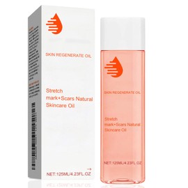 125ml Scar Treatment Oil, Natural Stretch Mark & Scar Skincare oil, Stretch Marks Removal Body Oil for Women, Boost Collagen for Firming and Lifting Improve the Appearance of scars & Skin Tone