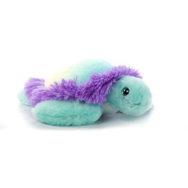 The Petting Zoo Sea Turtle Stuffed Animal Plushie, Ombrez Sealife Animals, Rainbow Sea Turtle Plush Toy 12 inches