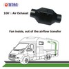 TITAN Air RV Ventilation Inline Fan, increase air circulation, extendable