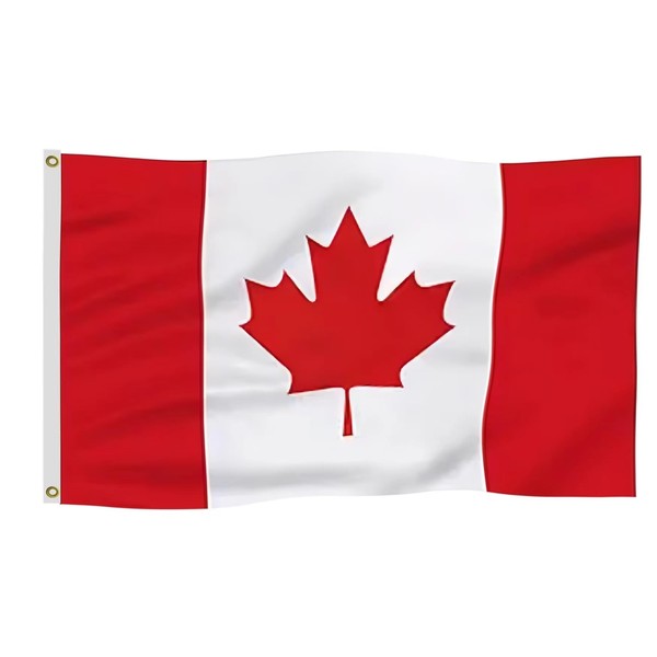 Large Canada Flag 5X8 FT, Canadian National Flags for Outdoor