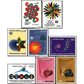 UN - Geneva 103-110 (complete.issue.) Volume 1982 completeett fine used/cancelled 1982 HUmAn Rights, Environment U.A. (Stamps for collectors)