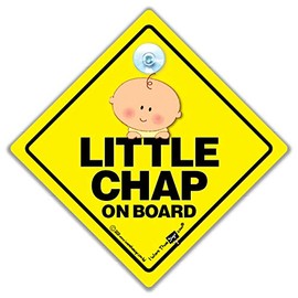 Little Chap On Board Novelty Car Sign, Little Chap On Board, Little Man On Board, Baby on Board Sign, Baby on Board, Maternity, Vaterschaft, Pregnancy, Baby Shower, Baby, Baby Car Sign, Decal