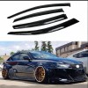 Gearzaar Window Visor Vent Rain Guard Deflector For 2006-2012 Lexus