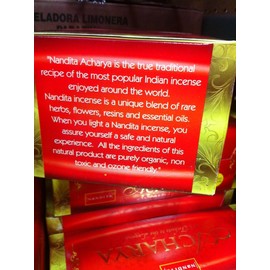 Nandita Acharya Limited Edition 'Agarbathi' Incense - 15g X 12 Pack