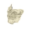LayLax, Skull Face Guard, Shadow Black, Protective Mask for Survival