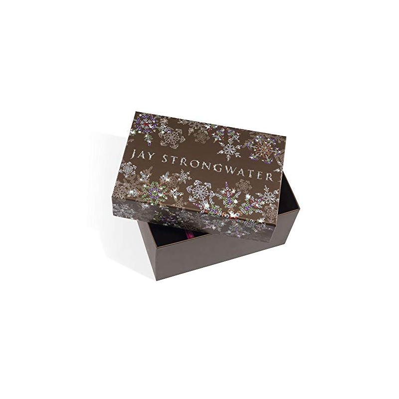 Jay Strongwater Seven Swans of Swimming Glass Ornament