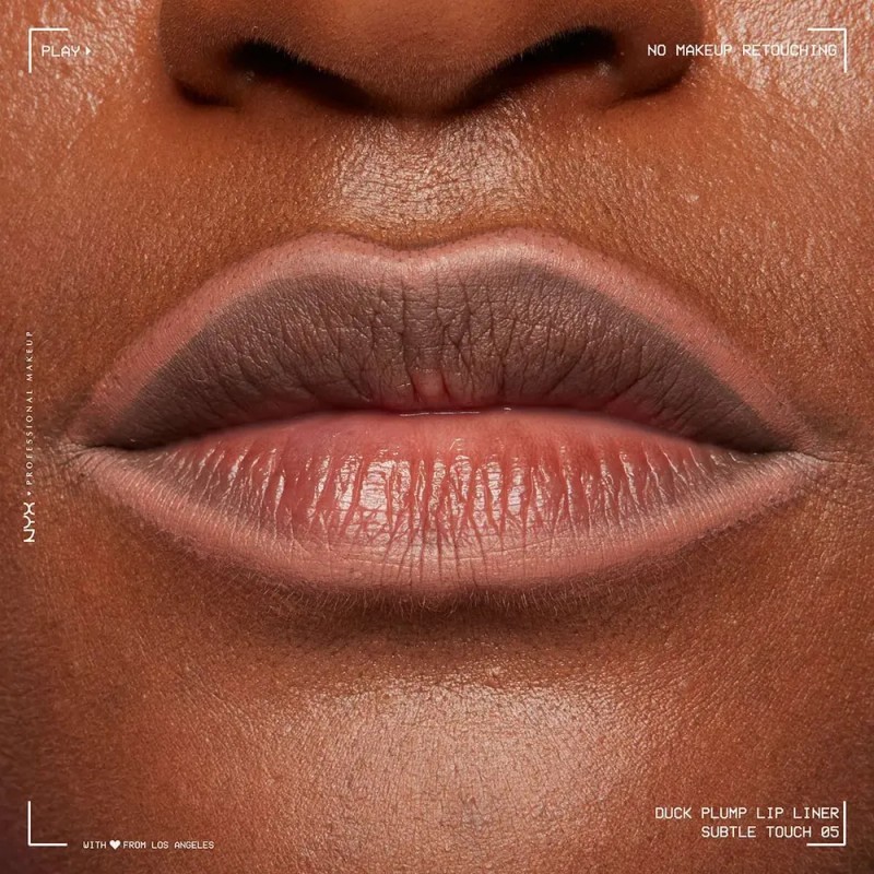 Delineador De Labios Duck Plump De Nyx Professional Makeup Subtle