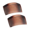 Set of 2 hair combs for plug-in, hair comb, high-quality